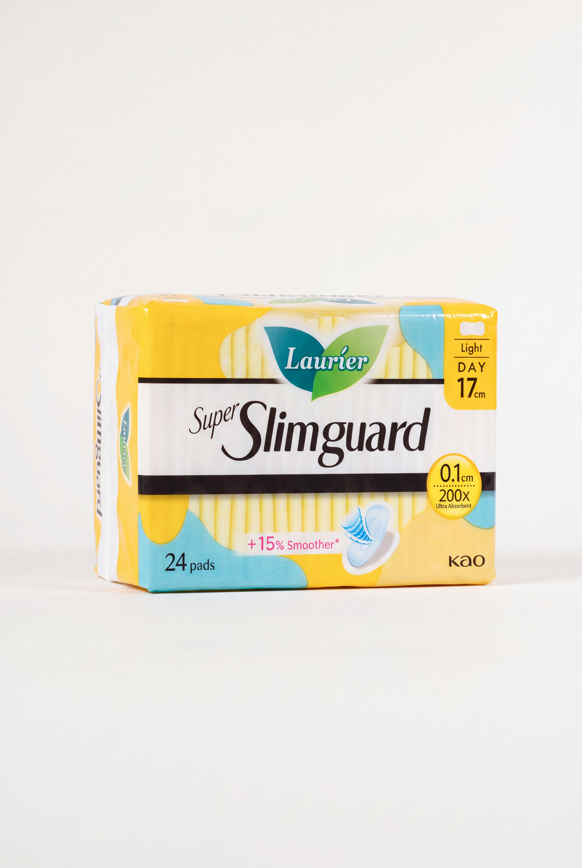 Super Slimguard Light Flow 17 cm (1–2 drops), 24 un