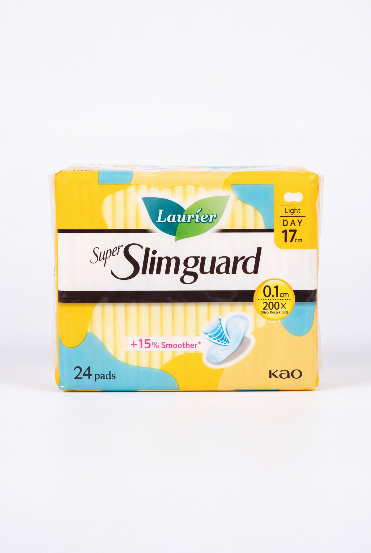 Super Slimguard Light Flow 17 cm (1–2 drops), 24 un