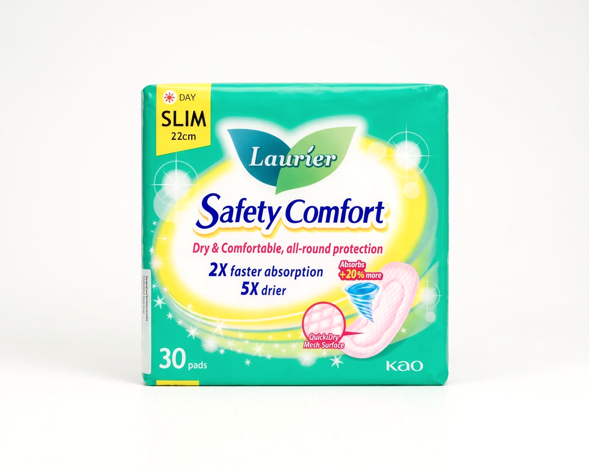 Safety Comfort wings 22 cm (3 drops), 30 pcs